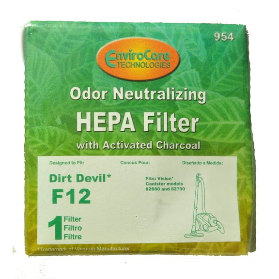Dirt Devil 82660 Vacuum Filter Type F12 82-2310-01