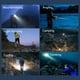 thumbnail image 5 of Luz de trabajo COB con clip para correr de noche y acampar | Luz de seguridad LED USB recargable con modos rojo/blanco | Luz de collar impermeable para mascotas para pesca y actividades al aire libre, 5 of 5