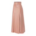 thumbnail image 4 of Vedolay Mini Skirt Women's High Waist Flare A-line Midi Skirt,RD2 M, 4 of 5