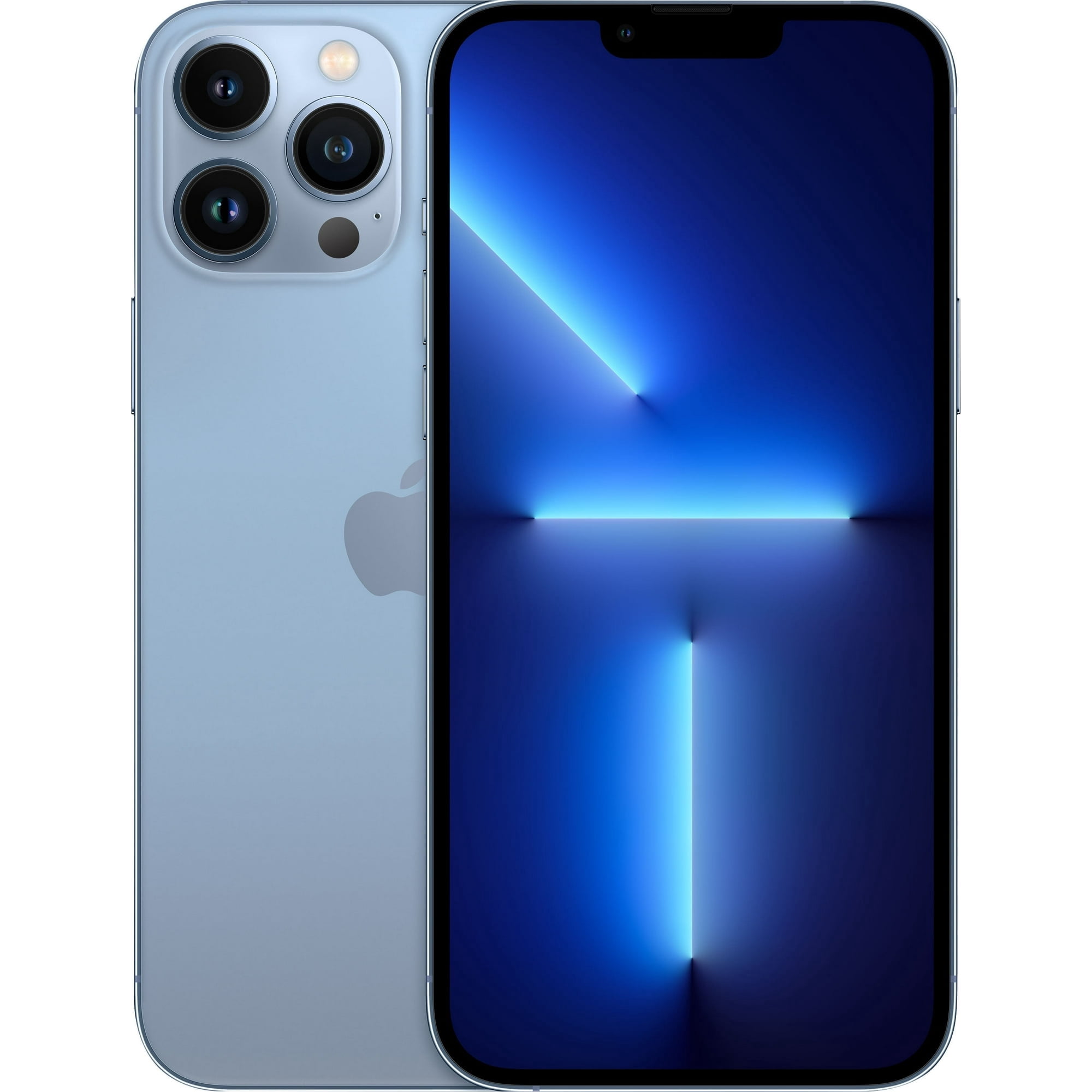 Apple, iPhone 13 Pro Max, Sierra Blue, 128GB, Unlocked - Walmart.com