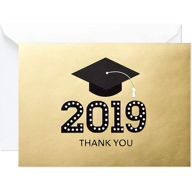 Cartes de Remerciement de Collation des Grades