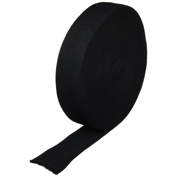 Rolyan Black Stockinette, 2" Wide x 25 Yards, Cast Pre-Wrap, Knit Cotton Bandage for Splint Padding and Friction Reduction, Cast Fabrication Wrap, Stretches 3 Times for C