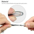 thumbnail image 5 of Luxtrada 49FT Car Door Edge Trim Molding Chrome Seal Strip Scratch Protector Guard Decor, 5 of 7