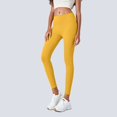 thumbnail image 2 of adviicd Tights – Soft & Stretchy Everyday Lightweight Leggings for Women - Active Base Layer Pants (Yellow, XL), 2 of 8