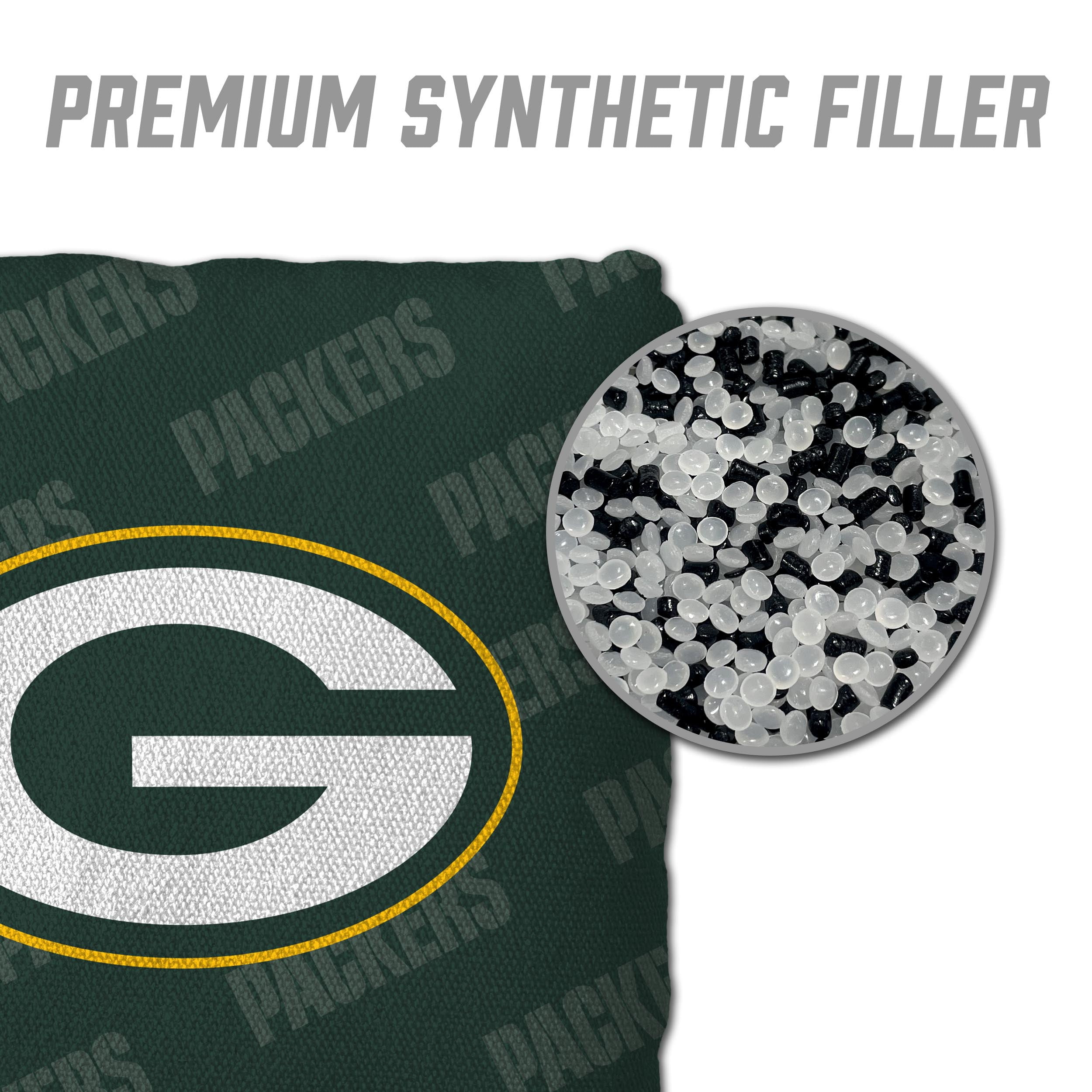 NFL Green Bay Packers Cornhole Bags - 4PK - Green