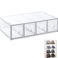 thumbnail image 4 of unbranded Organizador De Cosméticos Acrílico Transparente Para Escritorio Con Varios Compartimentos, 4 of 8