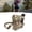 Cp, variant on BOKYAN 1.5L / 50.7oz Large Capacity Portable Flat Camping Water Bottle with Waist Bag for Outdoor Sports Hiking, Cp Camouflage Jug