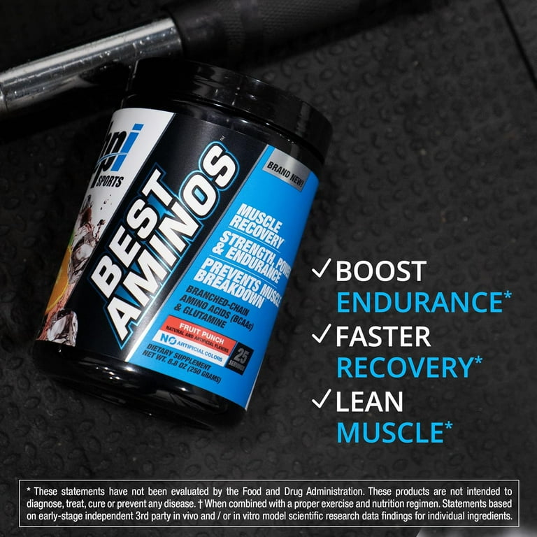 BPI Sports Best Aminos - BCAA Powder Post Workout & Glutamine