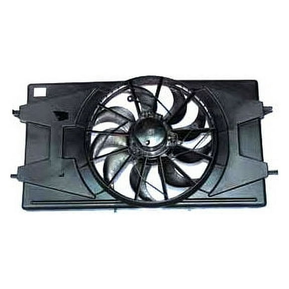 Radiator Fan Assembly - Compatible with 2003 - 2007 Saturn Ion 2004 2005 2006