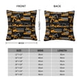 thumbnail image 2 of Yiaed Yellow Excavator Print Pillow Covers Super Soft Decorative Square Throw Pillow Covers Case Cushion Covers for Sofa Couch Bedroom Car Decor（No pillow core）-16"x16", 2 of 7