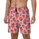 thumbnail image 1 of Fotbe Cartoon Strawberry Traje de Baño para Hombre – Shorts de Natación de Secado Rápido con Forro y Bolsillos-Small, 1 of 6