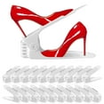 thumbnail image 1 of Organizador de ranuras para zapatos NVGSN, paquete de 20 unidades, ahorra espacio, 4 niveles, 1 of 7