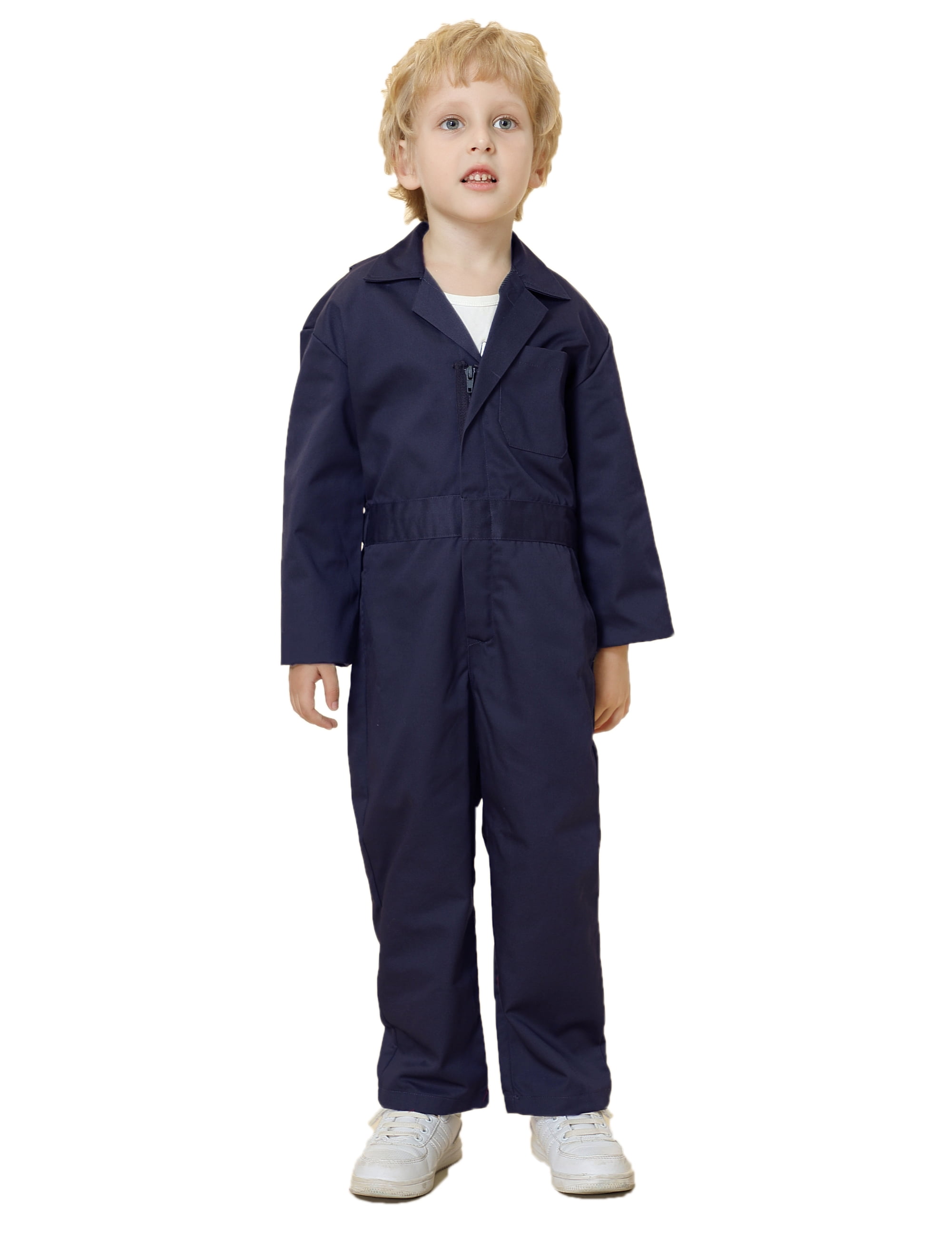 TOPTIE Kid's Coverall for Boys Mechanic Christmas Halloween Suit