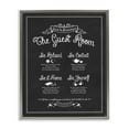 thumbnail image 5 of Stupell Industries The Guest Room Guide Luster Gray Framed Floating Canvas Wall Art, 24x30, by Lettered and Lined, 5 of 5
