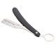thumbnail image 3 of Soporte Manual para cuchilla de barba, anillo colgante ergonómico, recortador de barba recto de acero inoxidable, estante para peluquero, 3 of 8