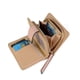 thumbnail image 4 of Cartera corta de mujer de piel con hoja mediana y tarjetero Carteras pequeñas Hebilla Cremallera Xemadio LL-0660, 4 of 6
