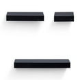thumbnail image 2 of Floating Wall Shelves Wood,Floating Shelves 31.5 Inches Wall Mounted Wood Shelves For Bathroom Bedroom Living Room Kitchen Hanging Shelf For Books/Storage/Decor With Invisible Rack, 2 of 7