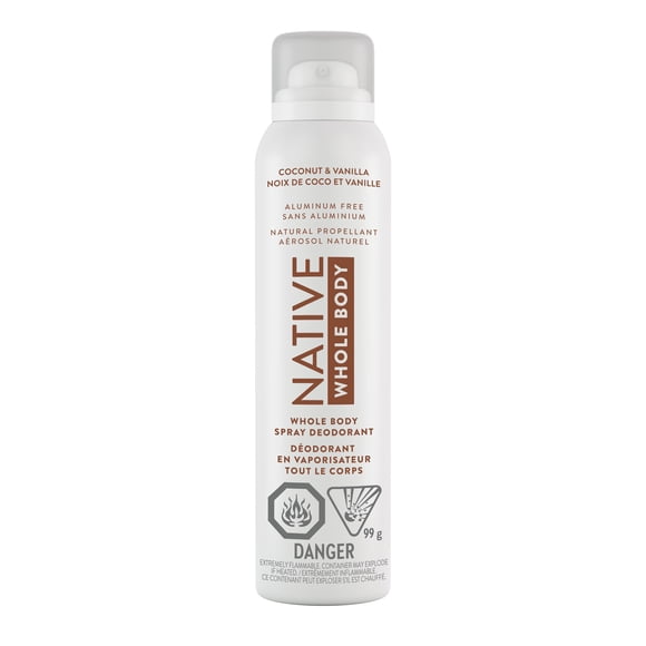 Native Aerosol-Free Spray Deodorant, Coconut & Vanilla
