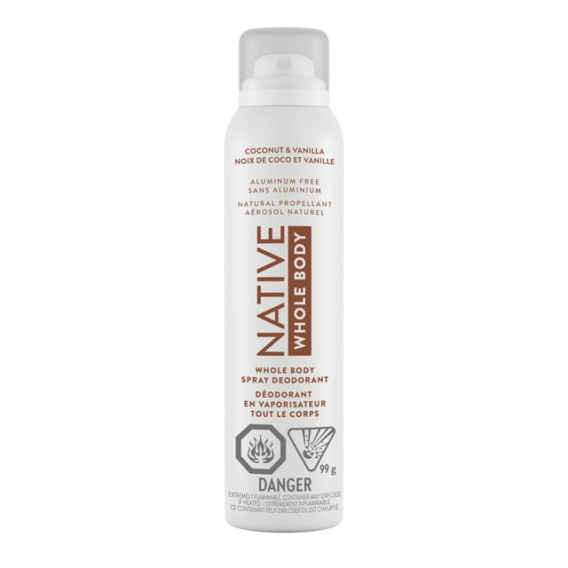 Native – Désodorisant en vaporisateur Noix de coco et vanille