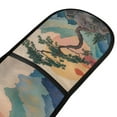 thumbnail image 4 of Yayeee Double Oven Mitt Kitchen Heat Resistant Baking 35" x7" Quilted Glove, Pine Tree at Dawn, 4 of 6