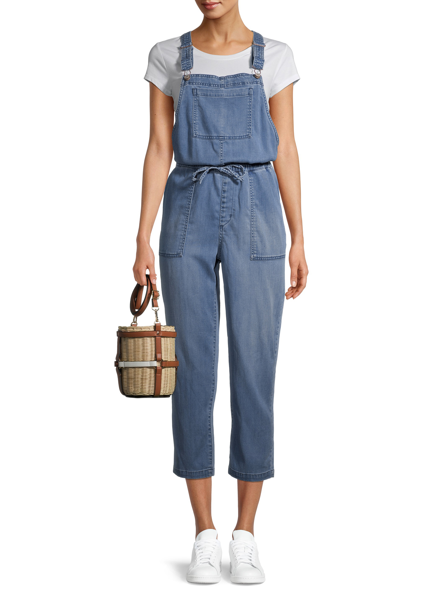 Time and Tru Women's Lightweight Soft Overalls - image 4 of 6