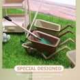 thumbnail image 4 of 4pcs Mini Wheelbarrow Model Tiny Wheelbarrow Mini House Micro Landscape Decoration, 4 of 5