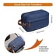 thumbnail image 3 of Neceser de viaje para hombre, impermeable, organizador de artículos de tocador de viaje con asa, neceser para hombre, neceser de afeitado de gran capacidad (azul marino), 3 of 5