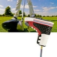 thumbnail image 6 of Golf Putter Headcover Creative Sneakers Shaped Portable Golf Club Head Cover Black Red, 6 of 8