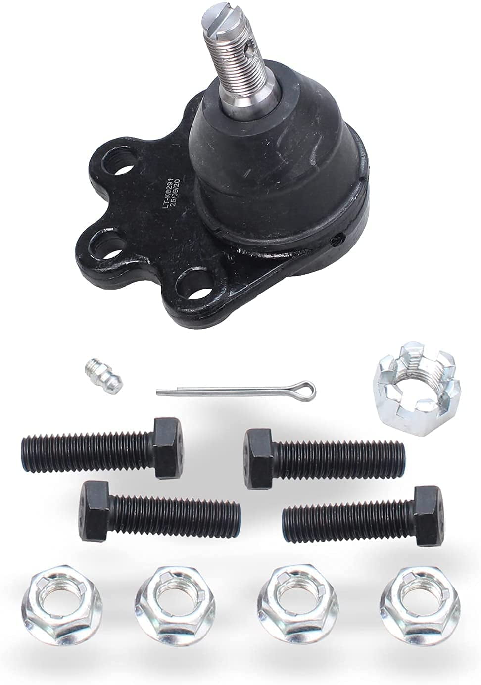Detroit Axle - 4WD Front 4pc Ball Joints for Chevy GMC Astro Blazer K1500 K2500 Suburban Safari Yukon Tahoe, 4 Lower & Upper Ball Joints Replacement