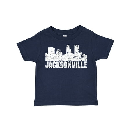 

Inktastic Jacksonville Skyline Grunge Gift Toddler Boy or Toddler Girl T-Shirt