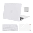 thumbnail image 1 of Funda MOSISO compatible con MacBook Air de 13,6 pulgadas, color blanco, 1 of 6