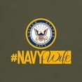 thumbnail image 3 of CafePress - #Navywife Dark T Shirt - Men's Classic Graphic Cotton T-Shirt, 3 of 4