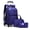 Dark Blue, variant on IvyH Rolling Backpack 3pcs Wheeled Backpack Lightweight Waterproof Bag Set with Lunch Bag Pen Case,Rose Cat