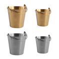 thumbnail image 2 of Mini Dessert Buckets Small Pots Wedding Supplies for Food and Small Items gold small, 2 of 6