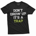 thumbnail image 3 of Men'S Funny Don'T Grow Up Its A Trap T-Shirt Birthday Gift Humor Tee Mens Womens Tshirt (4X-Large Grey), 3 of 6