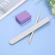 thumbnail image 3 of 3PCS Herramientas de manicura Kit de herramientas para remover esmalte de uñas en gel con archivo Li Abanopi Morado, 3 of 7