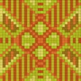 thumbnail image 1 of Ahgly Company Machine Washable Indoor Square Transitional Orange Red Orange Area Rugs, 8' Square, 1 of 7