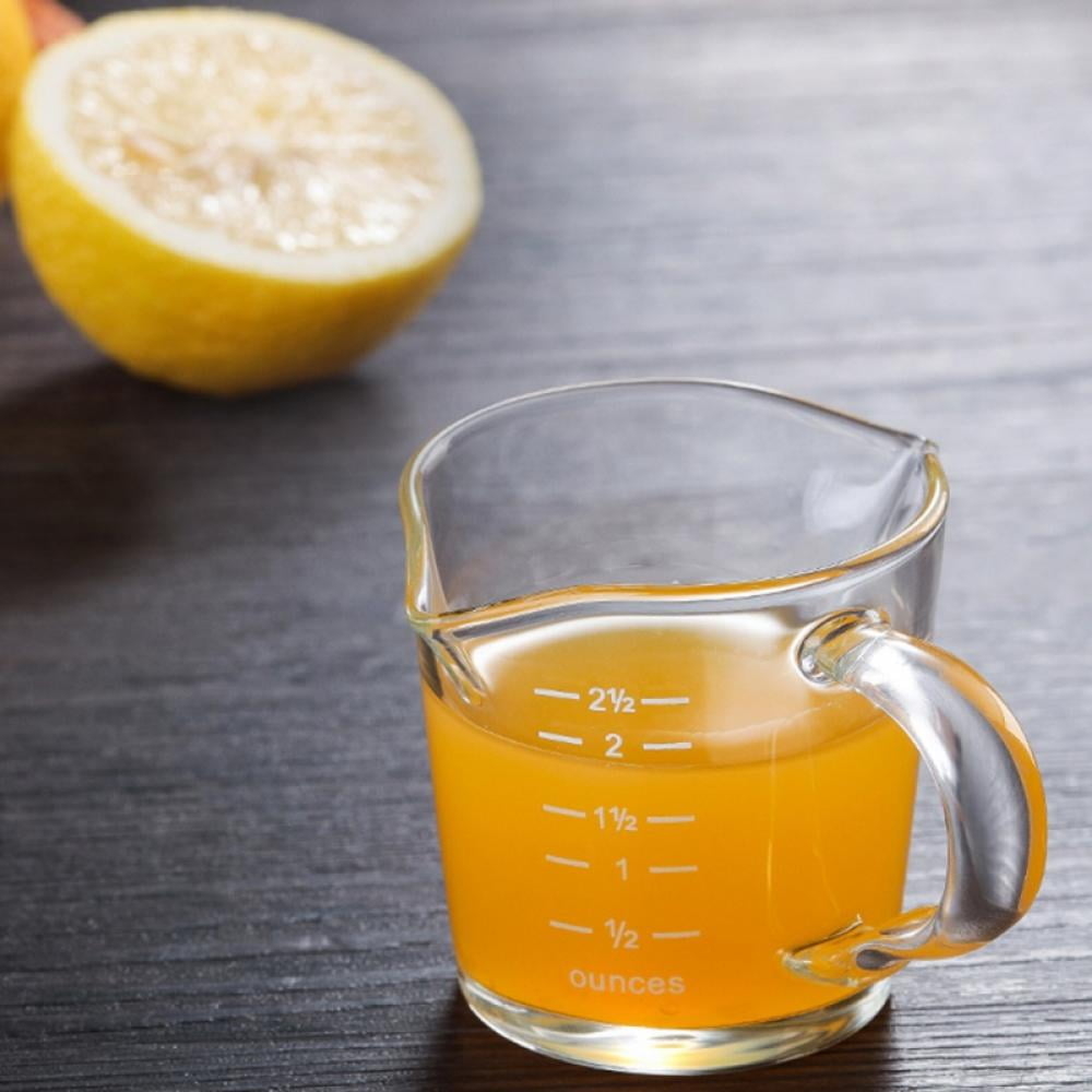 Maynos Glass Liquid Measuring Cup Heatresistant Borosilicate Glass Measuring Cup for Baking