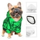 thumbnail image 3 of Fotbe Green Broccoli Sudadera con Estampado para Perros Pequeños – Suéter con Capucha para Mascotas, Tela Suave de Forro Polar con Bolsillo-Medium, 3 of 7
