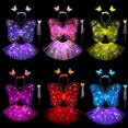 thumbnail image 2 of URMAGIC 4-6T Fairy Princess Tutu Costume Set for Girls Dress up and Ballet Dance, 2 of 7