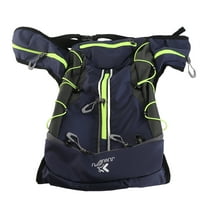 Lightweight Hydration Backpack Water Resistant Pack Lightweight Reflective Trim Folding Backpack For Running Cycle Climbing Camping Outdoor