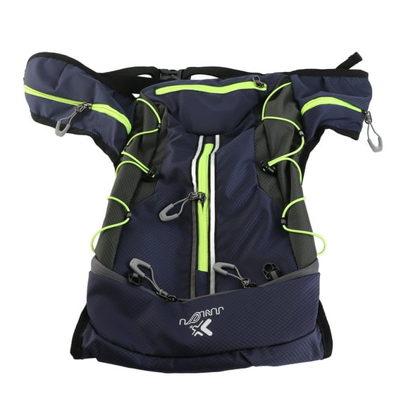 Lightweight Hydration Backpack Water Resistant Pack Lightweight Reflective Trim Folding Backpack For Running Cycle Climbing Camping Outdoor