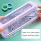 thumbnail image 3 of Math Geometry Set Stationery | School Stationery Ruler Set | School Supplies Geometry - Rulers - (Purple), 3 of 5