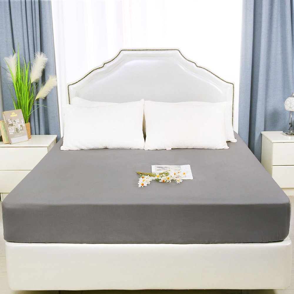 Deep Pocket Fitted Sheets Full Only Microfiber Sheet Set Gray Walmart