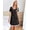 Black Star, variant on Women's Nightgown Sleepwear Soft Sleepshirt Short Sleeve Nightshirt Sexy Pajama Dress