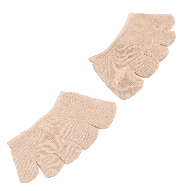 Toe Separating Socks, Breathable Sweat Absorbent, Help Reduce Friction, Prevent Blisters, for All Shoes Relieve Discomfort, Reduce Pressure Keep Feet Dry and Comfortable