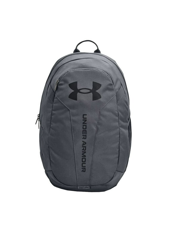 Under Armour Hustle Light Backpack Rucksack School Sports Bag Grey/Black
