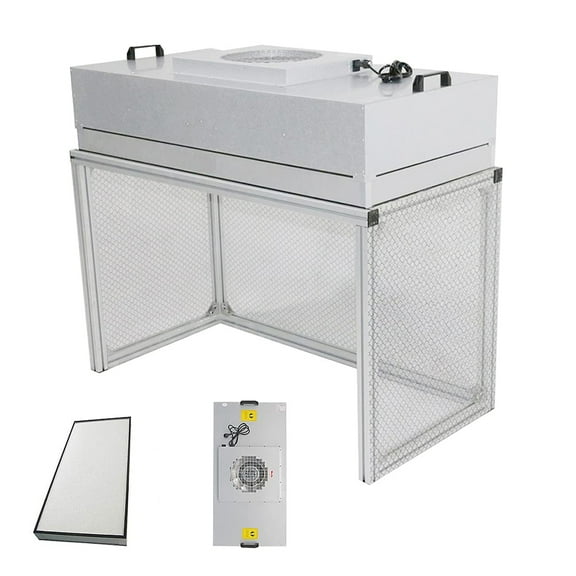 INTBUYING Dust Free Workshop Air Flow Clean Bench with Filter
