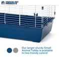 thumbnail image 6 of Prevue Pet Products Large Rectangular Small Animal Tubby with Navy Blue Base, 6 of 9