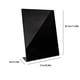 thumbnail image 3 of Acrylic Blackboard With Erasable Product Prices Display Boards Desktop Tables Card Boards Advertising Boards Price List, 3 of 6
